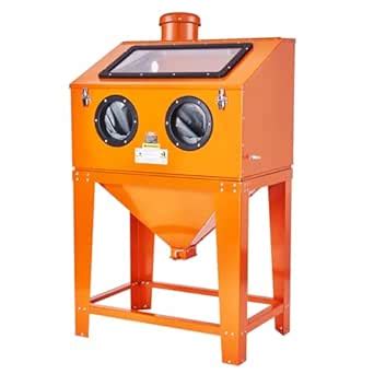 VEVOR 90 Gallon Sandblasting Cabin with 1.8 Gallon Dust Collection ...