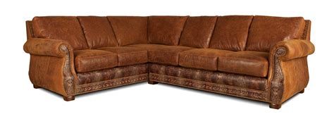Traditional Leather Sectionals 的图像结果