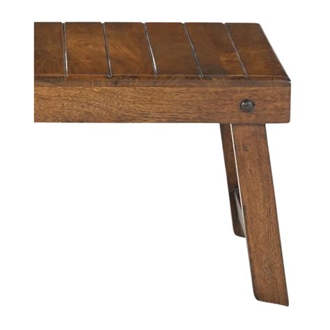 Slatford Solid Wood Rustic Rectangle Breakfast Table – RadiantFurn