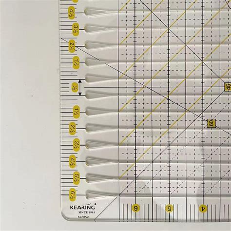 ⚡️Buy Maxbell Clear Sewing Ruler Template Double Colored Grid Lines ...