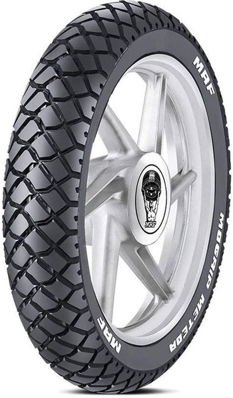 MRF grip Meteor 100/90-18 56P Tubeless Bike Rear Two Wheeler Tyre Price ...