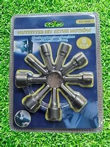 BAGFLIX Metric Socket Wrench Set Power Nuts Driver Socket 1/4" Hex ...