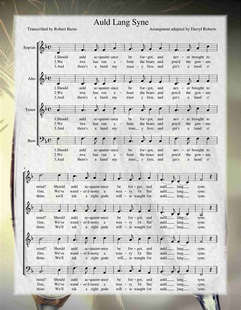 AULD LANG SYNE - Celtic Nations Magazine