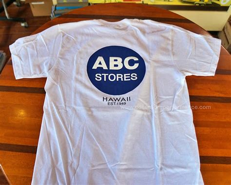 （Sあり！）ABC STORES Hawaii/ABCストア ハワイ限定 ロゴTシャツ（バックプリント） | US & Hawaii ...