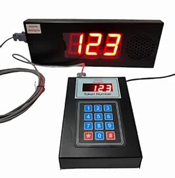 micro designs 3-digit Token Display System with DUAL MALAYALAM ...