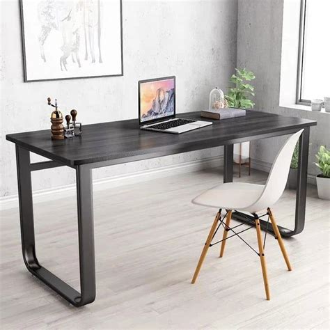 Wooden Top & Metal Base Study Table – Lakdi.com - Furniture & Interiors Co.