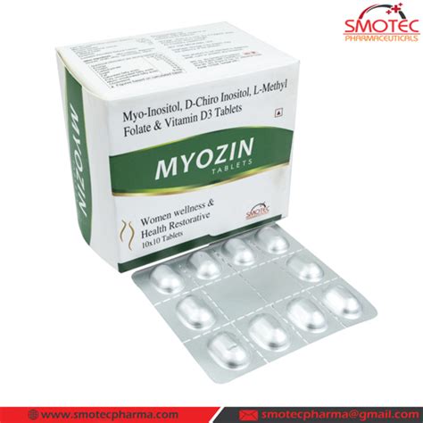 MYOZIN Tablets SMOTEC PHARMACEUTICALS