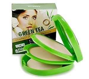 Buy Adbeni GREEN TEA COMPACT POWDER WITH LIPSTICK & RUBBER BAND - AOHR ...