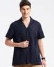 Buy Navy Blue Shirts for Men by SHOWOFF Online | Ajio.com