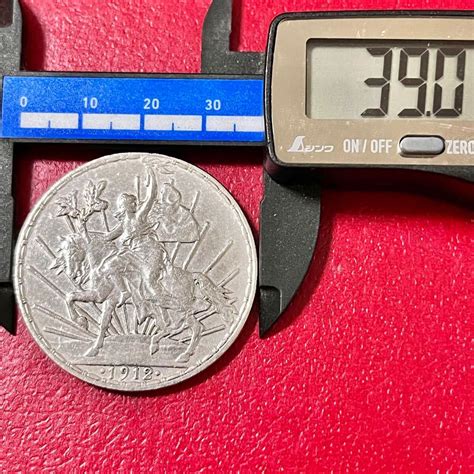 銀貨 1912年 1ペソ カバリート馬銀貨 メキシコ 硬貨 古銭 貿易銀 コイン 竜 蔵品 一円銀貨(北アメリカ)｜売買されたオークション情報 ...