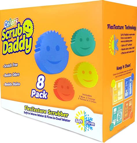Scrub Daddy Colors, paquete de 8