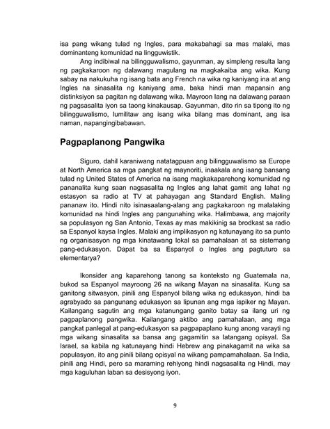 Pagsulat sa Filipino sa Piling Larang ng Tech-Voc | PDF