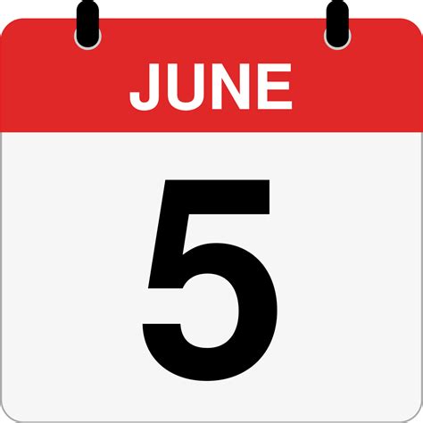 How Many Days Until June 5th? - Inch Calculator