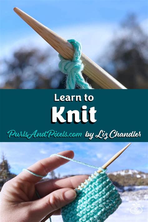 Image result for Learn to Knit Tutorial