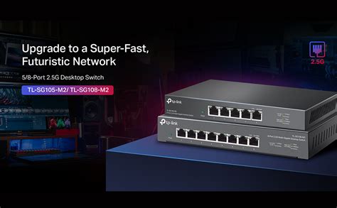 TP-Link Unmanaged 8-Port 2.5G Multi-Gigabit Desktop Switch, 802.3X Flow ...