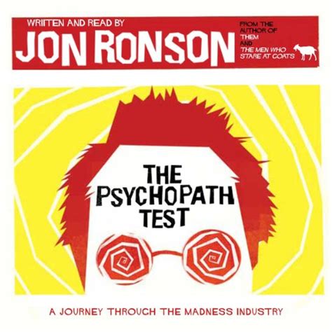 The Psychopath Test: A Journey Through the Madness Industry (Audio ...