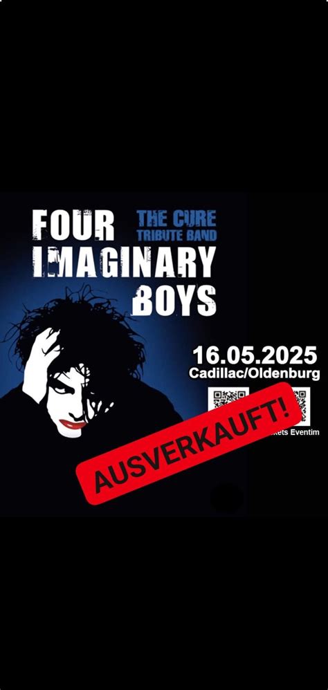 !️SOLD OUT!️Four Imaginary Boys - A Tribute to The Cure , Huntestraße ...