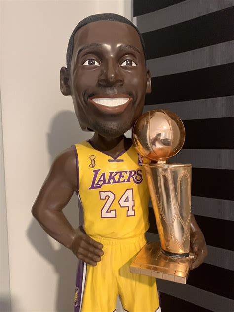 Kobe Bryant 2009 Finals Bobblehead RARE 6/50 “3 “ FOOT 36" RARE ...