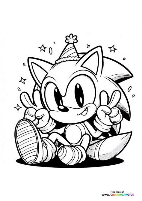 Sonic The Hedgehog Coloring Pages Sónic The Hedgehog Coloring Book: