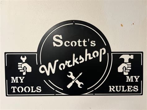 Image result for Tool Shop Sign