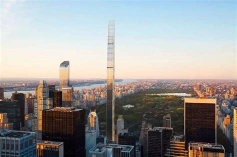 Galería de El rascacielos más esbelto del mundo alcanza su altura ...
