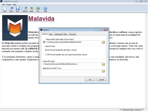 SiteInFile Compiler 4.3 - Download for PC Free