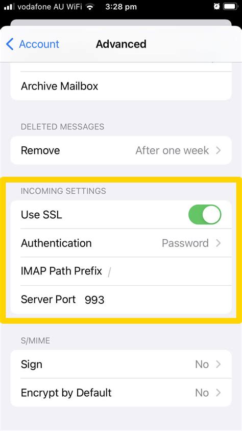 Email Setup iOS 的图像结果