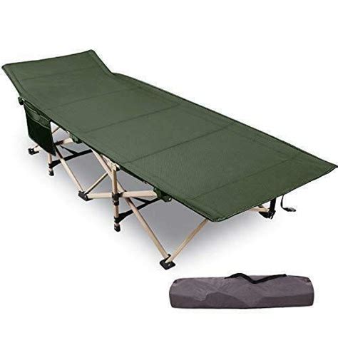 Feeling Mall Foldable Camping Bed Outdoor Portable Bed For Travel, Base ...
