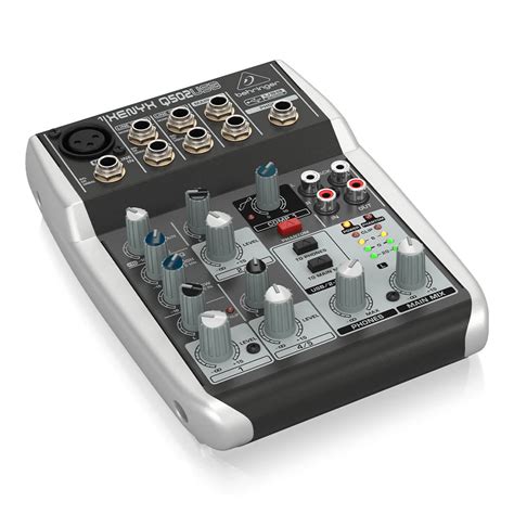 Behringer Xenyx 502USB 5-channel Analog Sound Mixer - tpstech.in