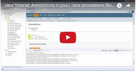 Java Annotations Tutorial 的图像结果