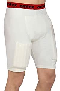 omtex Cricket Batting Shorts with Inner Pads (Left Hand, M 80-85 cm ...