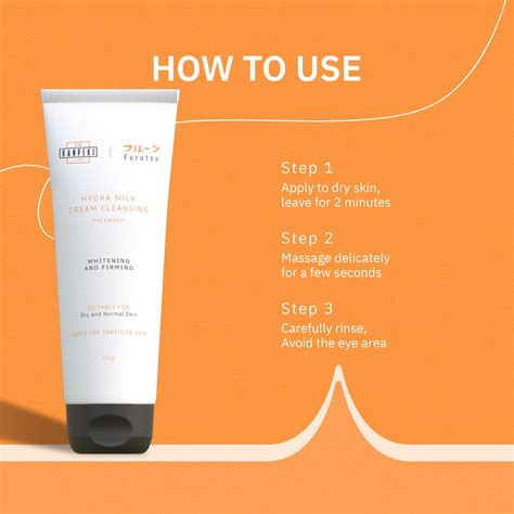 Kanpeki Labs Furutsu - Hydra Milk Cream Cleansing | Face Wash Skin ...