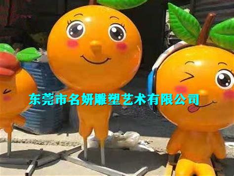 超市商场门口果园玻璃钢卡通橙子橘子柠檬水果雕塑摆件|纯艺术|雕塑|港城雕塑 - 原创作品 - 站酷 (ZCOOL)