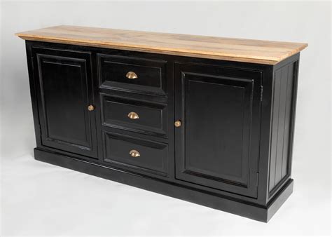 Santorini - Sideboard (White / Black Finish) – Furnify Design
