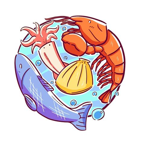Seafood clipart Images - Free Download on Freepik