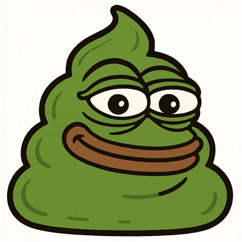 Make this green, goopy AI slop emoji look more like the classic poop ...