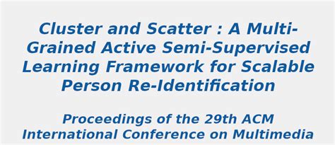 Best Research Topic in a Multi-grained Active Semi-supervised Learning ...