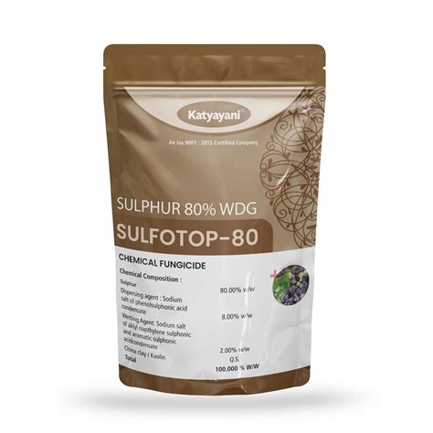 Katyayani Sulvet Sulphur 80% WDG Fungicide | Buy Online
