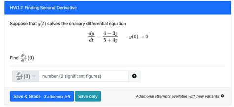 Image result for Differential Equation Example with Solution