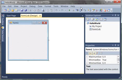 How to Create a Form in Visual Basic 的图像结果