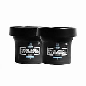 RIVONA NATURALS Activated Charcoal Teeth Whitening Powder - For Enamel ...