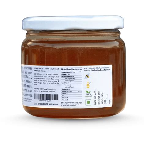 Wildflower Honey 400g – Big Bear Farms