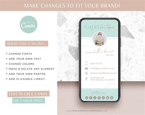 Image result for Digital Business Card Examples