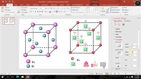 Image result for How to Draw Cubic Unit Cell