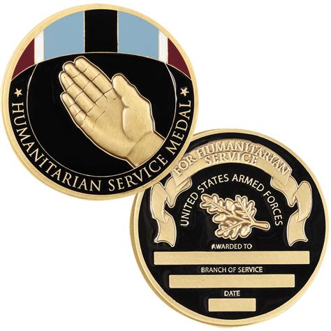 Humanitarian Service Challenge Coin