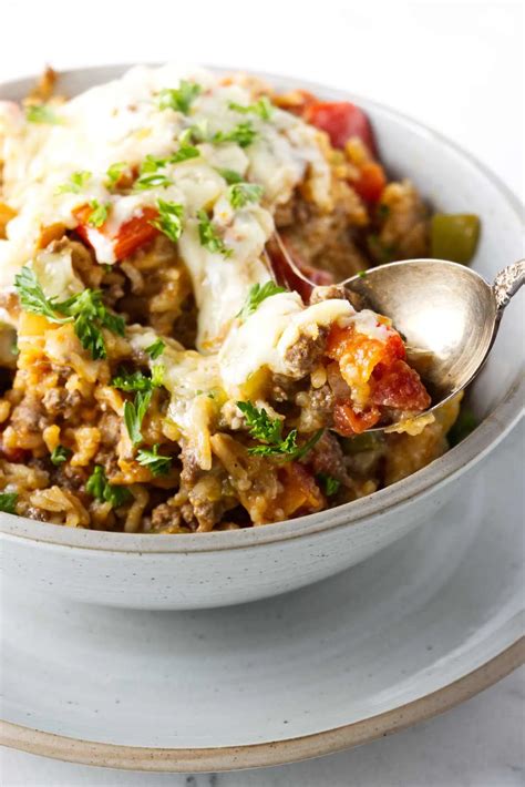 Easy Deconstructed Stuffed Peppers - Savor the Best