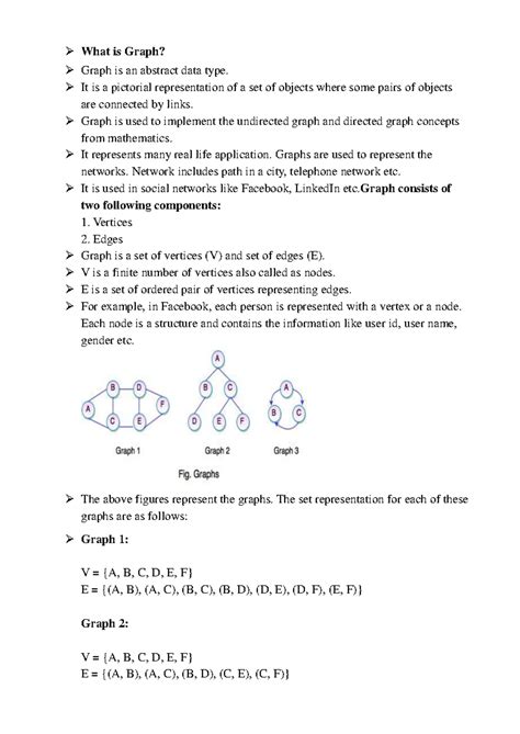 Basic Theory_Graph - What is Graph? Graph is an abstract data type. It ...