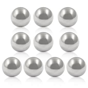 Moicstiy 7mm Ball Bearing 304 Stainless Steel Precision Steel Ball ...