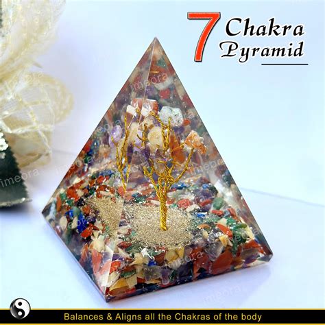7 Chakra Pyramid for Energy Healing & Balance | Buy Now – Imeora