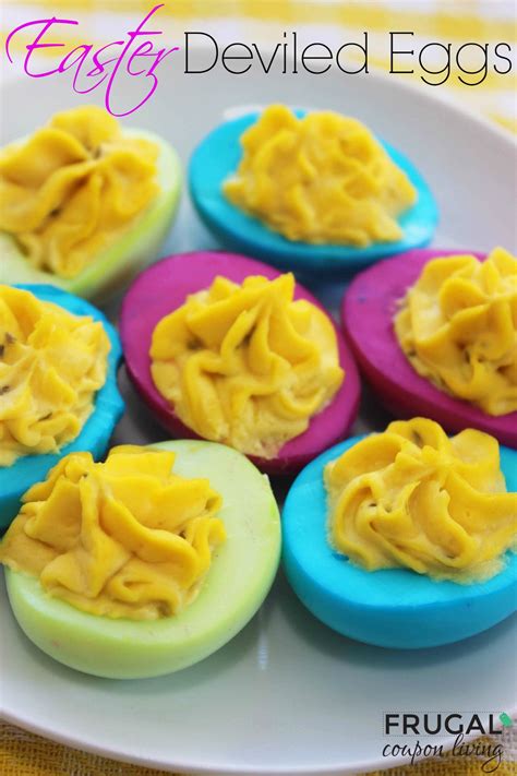 15 Recipes for Great Colored Deviled Eggs for Easter – Easy Recipes To ...